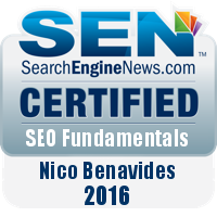 SearchEngineNews.com Certification Badge