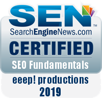 SearchEngineNews.com Certification Badge