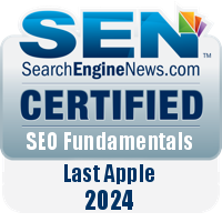 SearchEngineNews.com Certification Badge