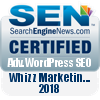 Wordpress SEO Certified - Whizz Marketing 2018